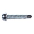 Midwest Fastener Self-Drilling Screw, #12 x 1-1/2 in, Zinc Plated Steel Hex Head Hex Drive, 100 PK 03295